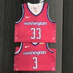 2023-24 Washington Wizards City Edition Kyle Kuzma #33 Men’s Jersey