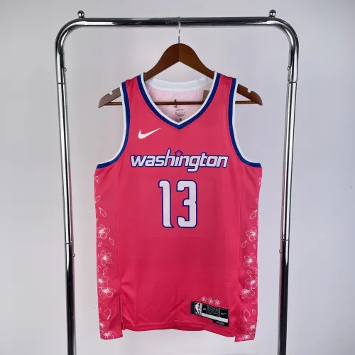 2023-24 Washington Wizards City Edition Jordan Poole #13 Herenshirt