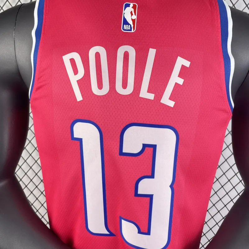 2023-24 Washington Wizards City Edition Jordan Poole #13 Men’s Jersey