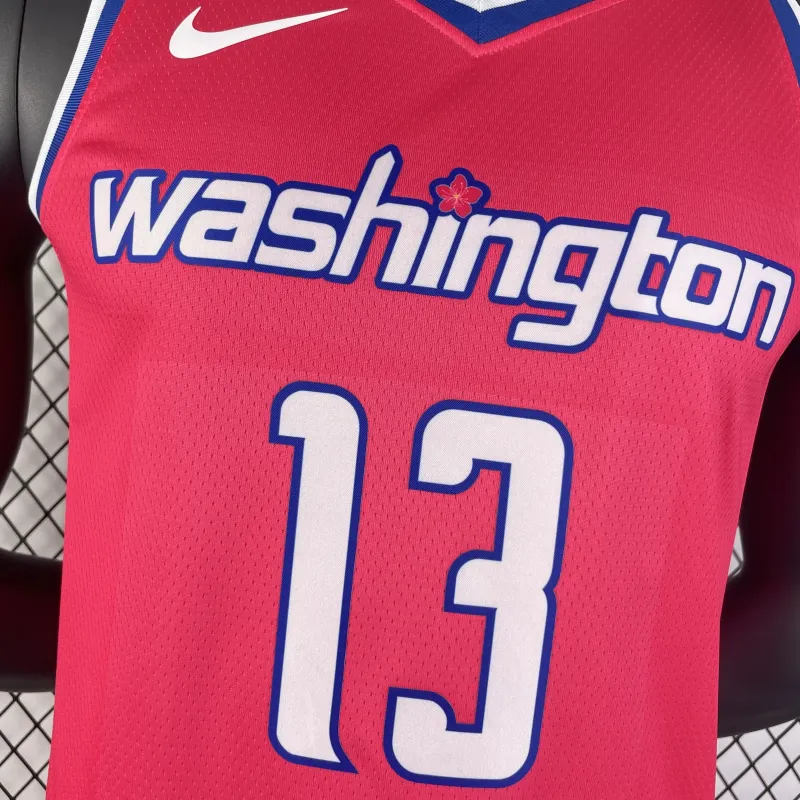 2023-24 Washington Wizards City Edition Jordan Poole #13 Men’s Jersey