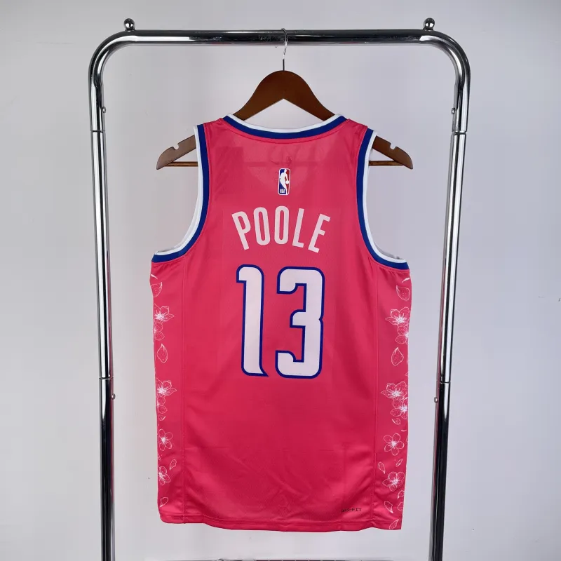 2023-24 Washington Wizards City Edition Jordan Poole #13 Men’s Jersey