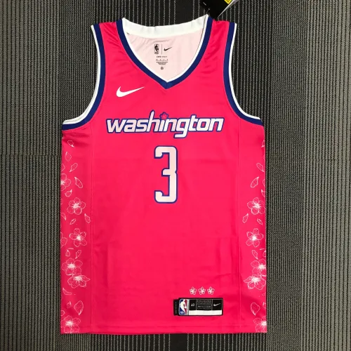 Camiseta de hombre Washington Wizards City Edition Bradley Beal #3 2023-24