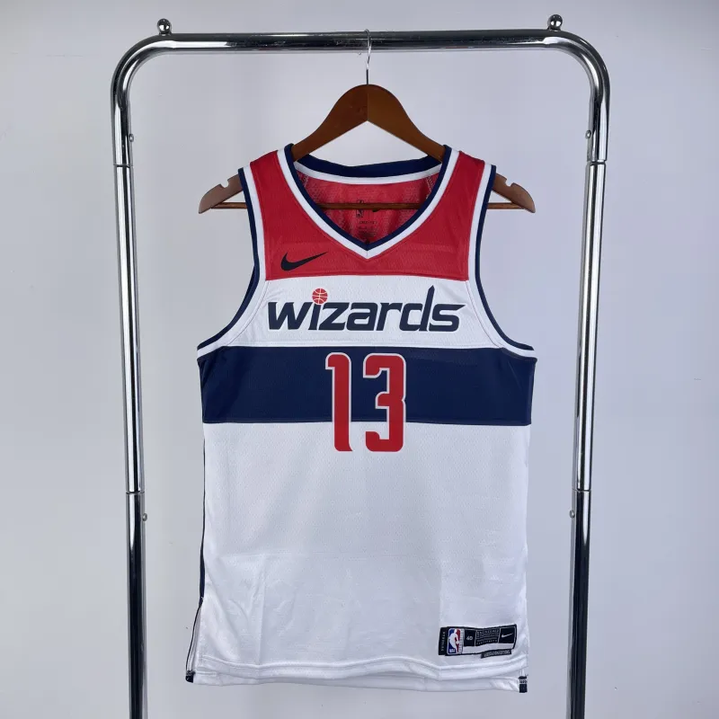 2023-24 Washington Wizards Home White Jordan Poole #13 Heren Jersey