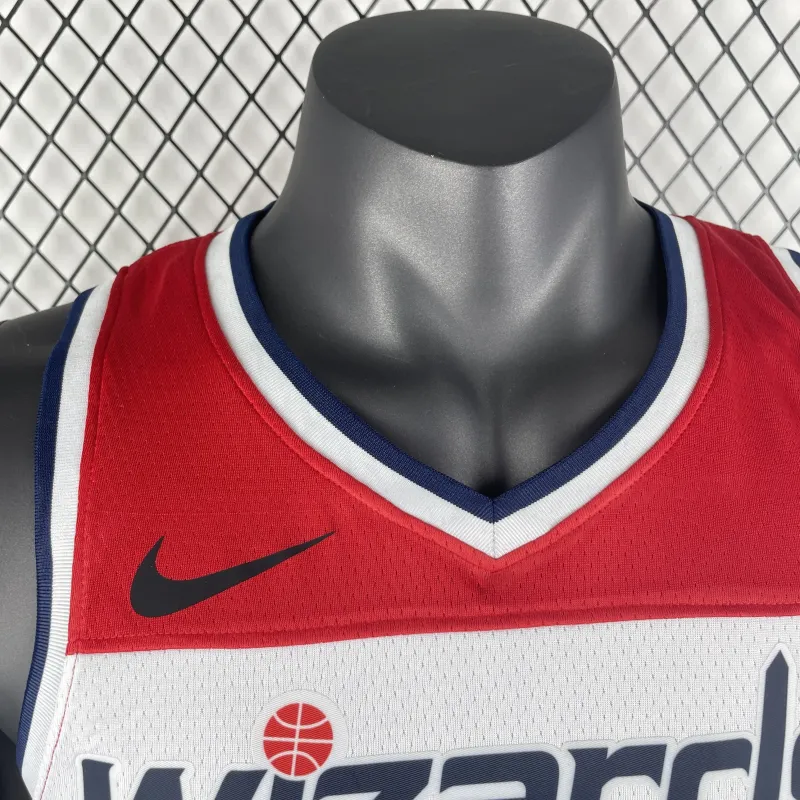 2023-24 Washington Wizards Home White Jordan Poole #13 Heren Jersey