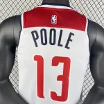 2023-24 Washington Wizards Home White Jordan Poole #13 Heren Jersey
