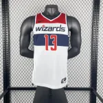 2023-24 Washington Wizards Home White Jordan Poole #13 Heren Jersey