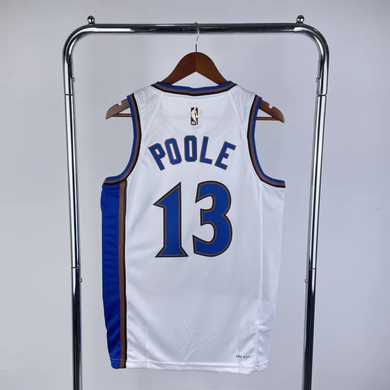 2023-24 Washington Wizards Home White Jordan Poole #13 Men’s Jersey