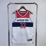 2023-24 Washington Wizards Home Wit Kyle Kuzma #33 Herenshirt 2023-24 Washington Wizards Home White Kyle Kuzma #33 Men’s Jersey
