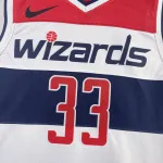 2023-24 Washington Wizards Home White Kyle Kuzma #33 Men’s Jersey