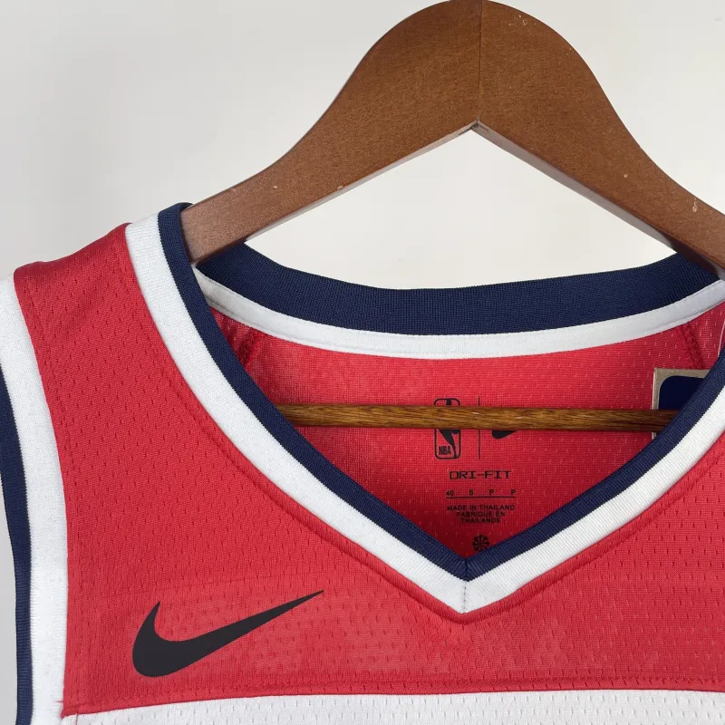 2023-24 Washington Wizards Home White Kyle Kuzma #33 Men’s Jersey