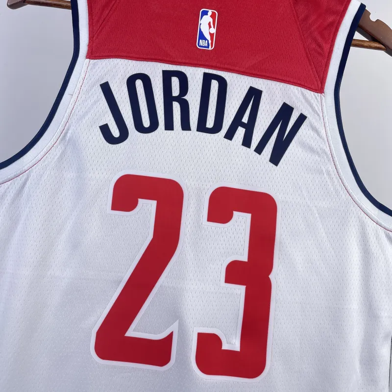 2023-24 Washington Wizards Home White Michael Jordan #23 Men’s Jersey