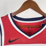 2023-24 Washington Wizards Home White Russell Westbrook #4 Maglia Uomo