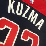 2023-24 Washington Wizards Kyle Kuzma #33 Heren Jersey