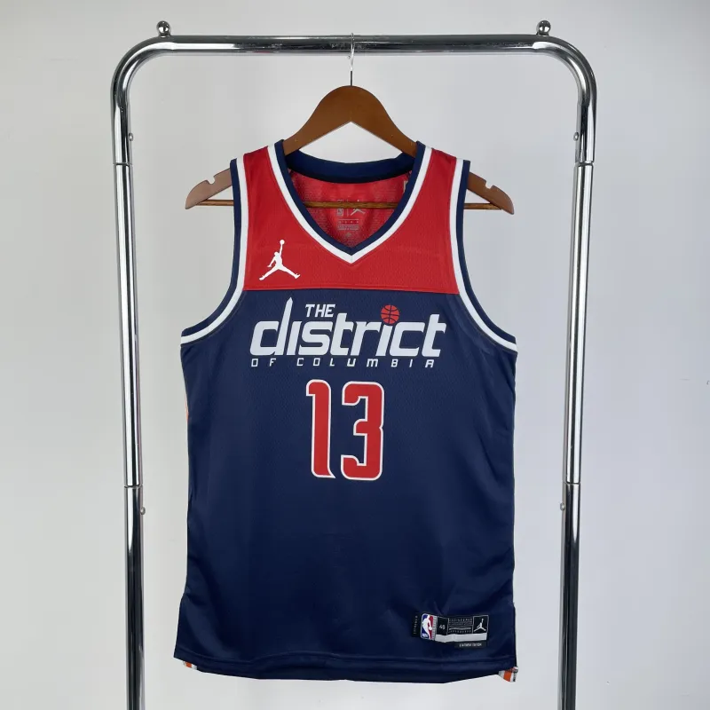2023-24 Washington Wizards Jordan Poole #13 Men’s Jersey