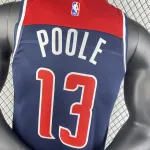 2023-24 Washington Wizards Jordan Poole #13 Men’s Jersey