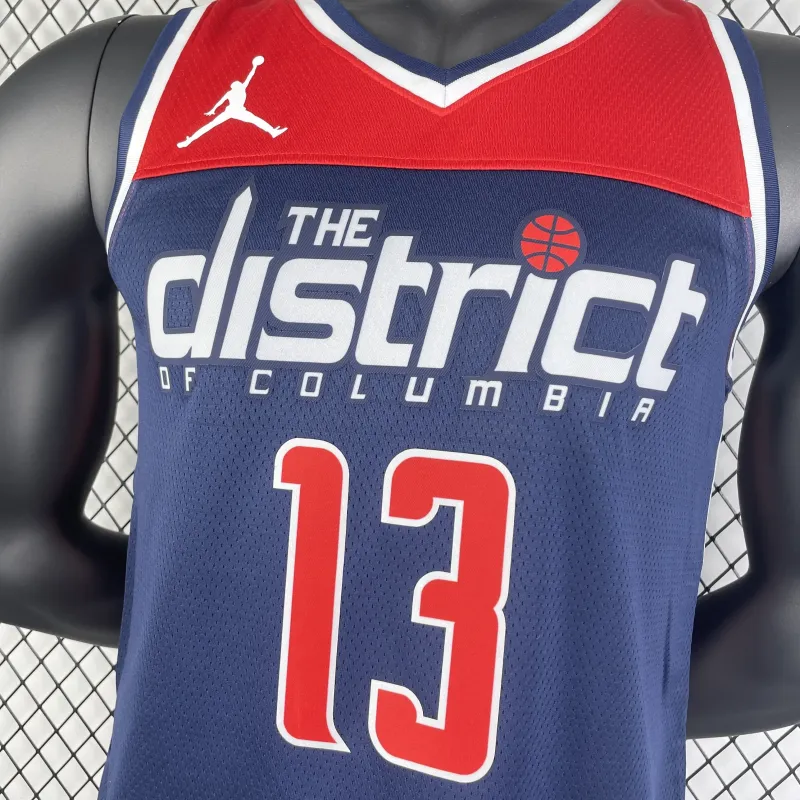 2023-24 Washington Wizards Jordan Poole #13 Men’s Jersey