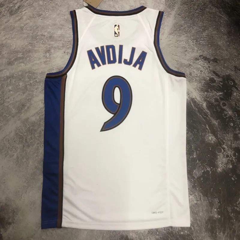 2023-24 Washington Wizards Deni Avdija #9 Men’s Jersey