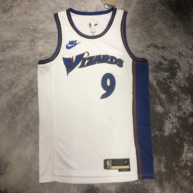 2023-24 Washington Wizards Deni Avdija #9 Men’s Jersey