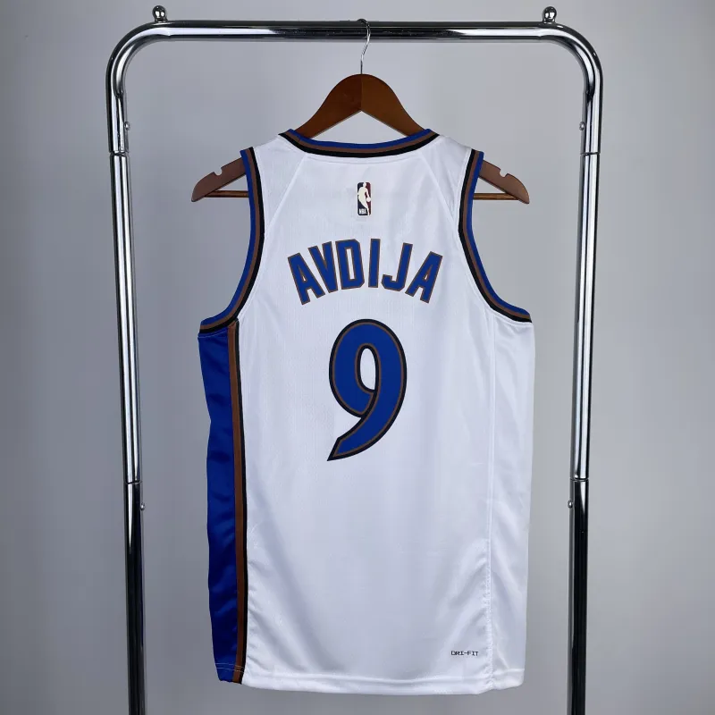 2023-24 Washington Wizards Deni Avdija #9 Men’s Jersey