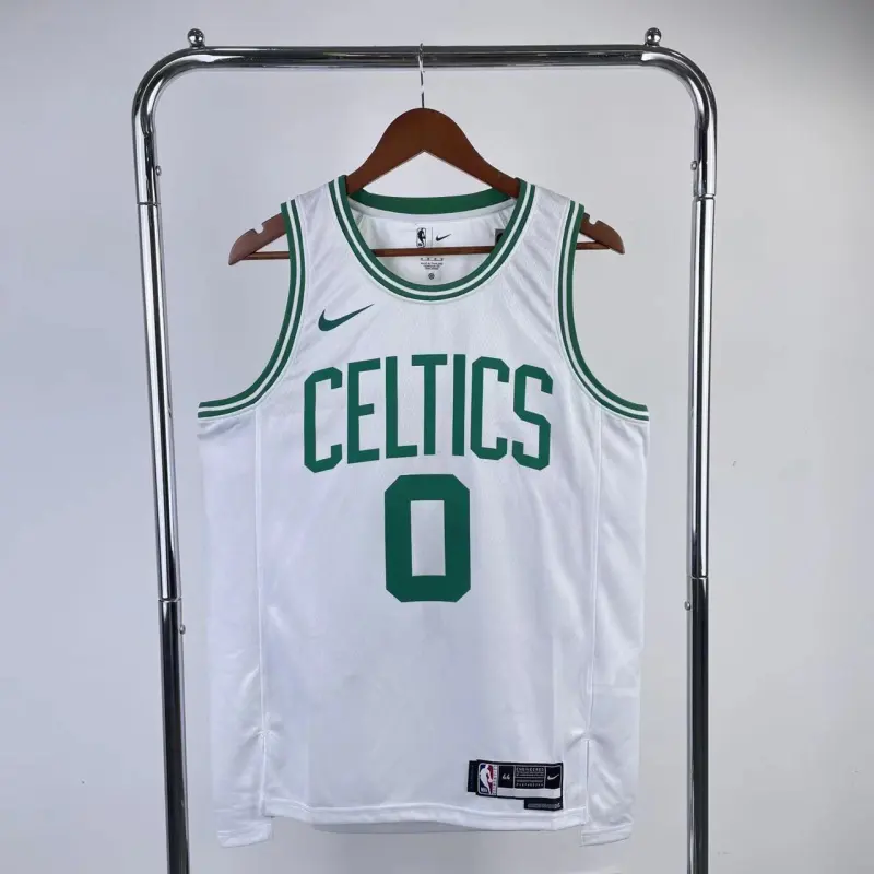 2023/24 Boston Celtics Jayson Tatum #0 White Men’s Jersey