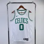 Boston Celtics Jayson Tatum #0 Weißes Herren-Trikot der Saison 2023/24 2023/24 Boston Celtics Jayson Tatum #0 White Men’s Jersey