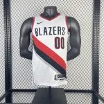2023/24 Portland Trail Blazers White Scoot Henderson #00 Jersey | NBA Swingman Jersey