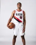 2023/24 Portland Trail Blazers White Scoot Henderson #00 Jersey | NBA Swingman Jersey