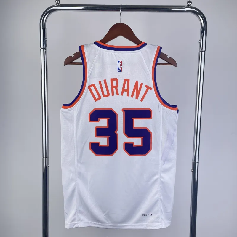 2023/24 Phoenix Suns White Kevin Durant #35 Men’s Jersey