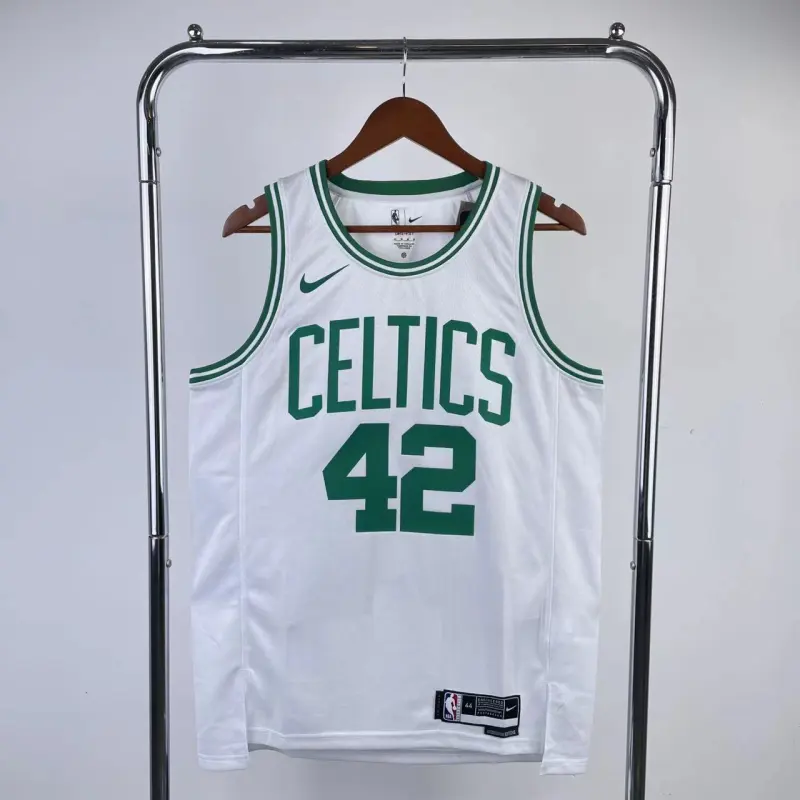 2023/24 Jersey dos Boston Celtics Al Horford #42 Branco para Homem