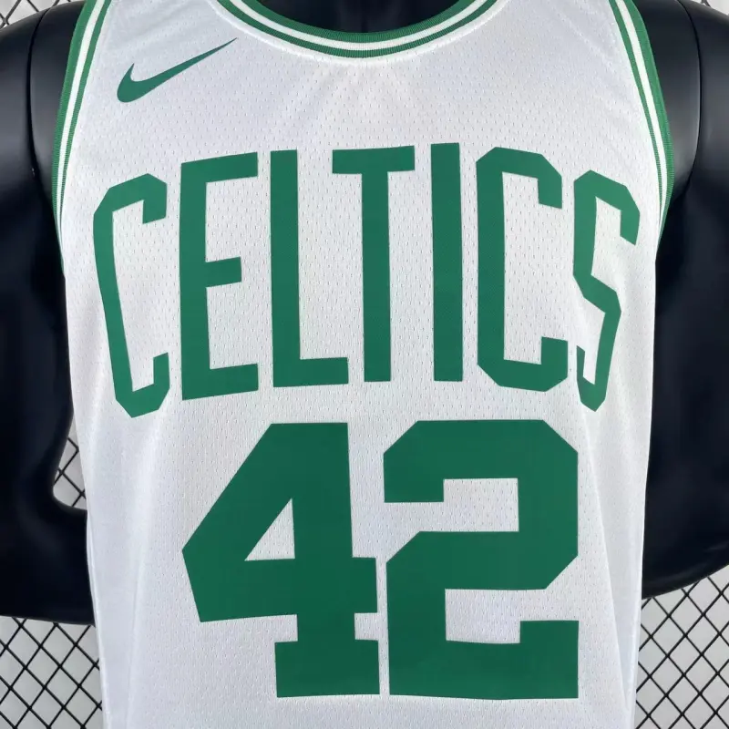 2023/24 Jersey dos Boston Celtics Al Horford #42 Branco para Homem