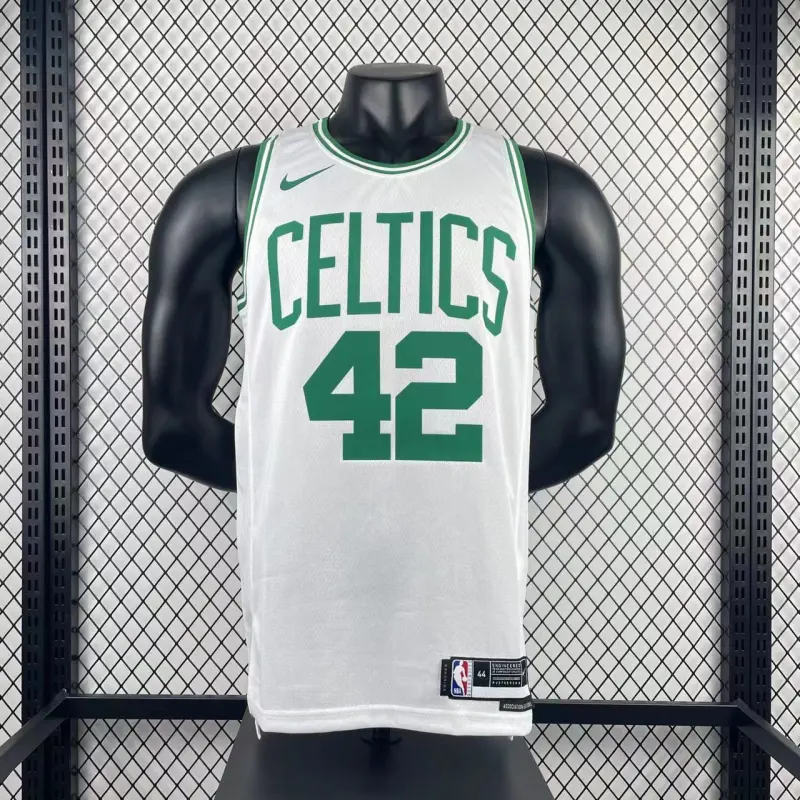 2023/24 Jersey dos Boston Celtics Al Horford #42 Branco para Homem