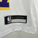 2023/24 Los Angeles Lakers Luka Doncic #77 Youth White Jersey