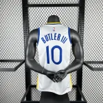 2023/24 Golden State Warriors Branco Buddy Hield #10 Camisola para homem