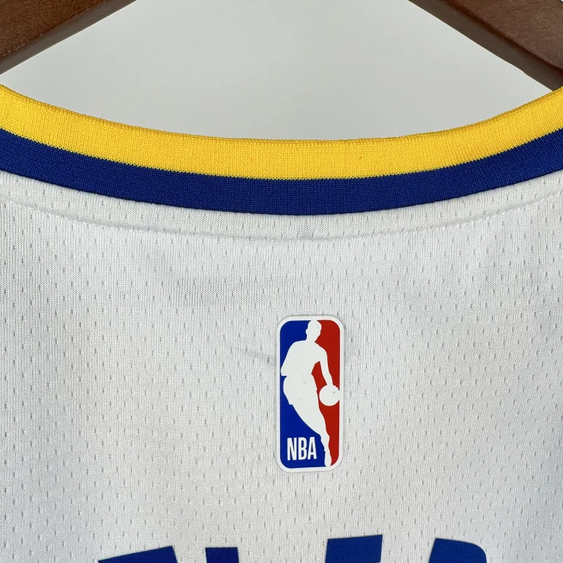 2023/24 Golden State Warriors Branco Buddy Hield #10 Camisola para homem