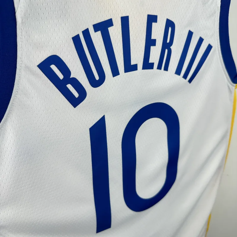 2023/24 Golden State Warriors Branco Buddy Hield #10 Camisola para homem