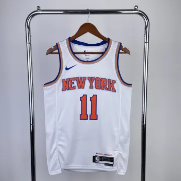 2023/24 New York Knicks White Jalen Brunson #11 Jersey | NBA Swingman Jersey