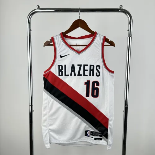 2023/24 Portland Trail Blazers Branco Donovan Clingan #16 Jersey | NBA Swingman Jersey