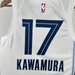 2023/24 Memphis Grizzlies Yuki Kawamura #17 Men’s Jersey