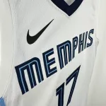 2023/24 Memphis Grizzlies Yuki Kawamura #17 Men’s Jersey