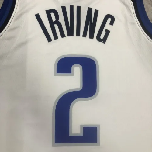 2023/24 Dallas Mavericks White Kyrie Irving #2 Men’s Jersey