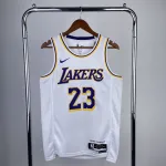 2023/24 Los Angeles Lakers LeBron James #23 White Men’s Jersey
