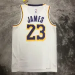 2023/24 Los Angeles Lakers LeBron James #23 White Men’s Jersey