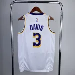 Maillot blanc pour homme Anthony Davis #3 des Los Angeles Lakers, saison 2023/24