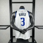 2023/24 Dallas Mavericks White Anthony Davis #3 Men’s Jersey
