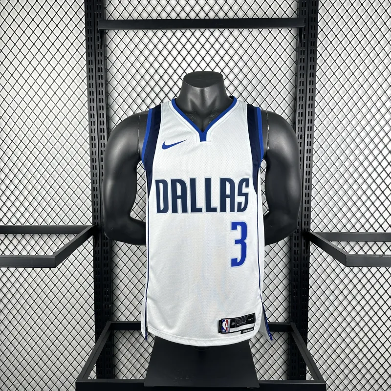 2023/24 Dallas Mavericks White Anthony Davis #3 Men’s Jersey