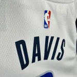 2023/24 Dallas Mavericks White Anthony Davis #3 Men’s Jersey