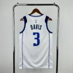 2023/24 Dallas Mavericks White Anthony Davis #3 Men’s Jersey