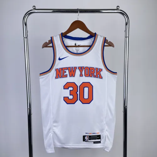 2023/24 New York Knicks White Julius Randle #30 Jersey | NBA Swingman Jersey