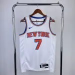2023/24 New York Knicks witte Carmelo Anthony #7-shirt | NBA Swingman-shirt 2023/24 New York Knicks White Carmelo Anthony #7 Jersey | NBA Swingman Jersey