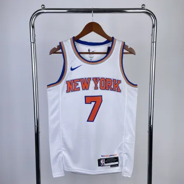 2023/24 New York Knicks White Carmelo Anthony #7 Jersey | NBA Swingman Jersey